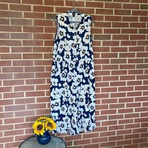 Ann Taylor Tropical Floral Jumpsuit